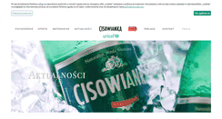 Desktop Screenshot of cisowianka.com