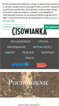Mobile Screenshot of cisowianka.pl